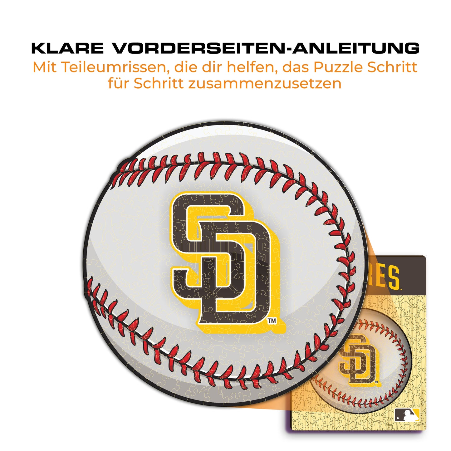 San Diego Padres™ - Holzpuzzle