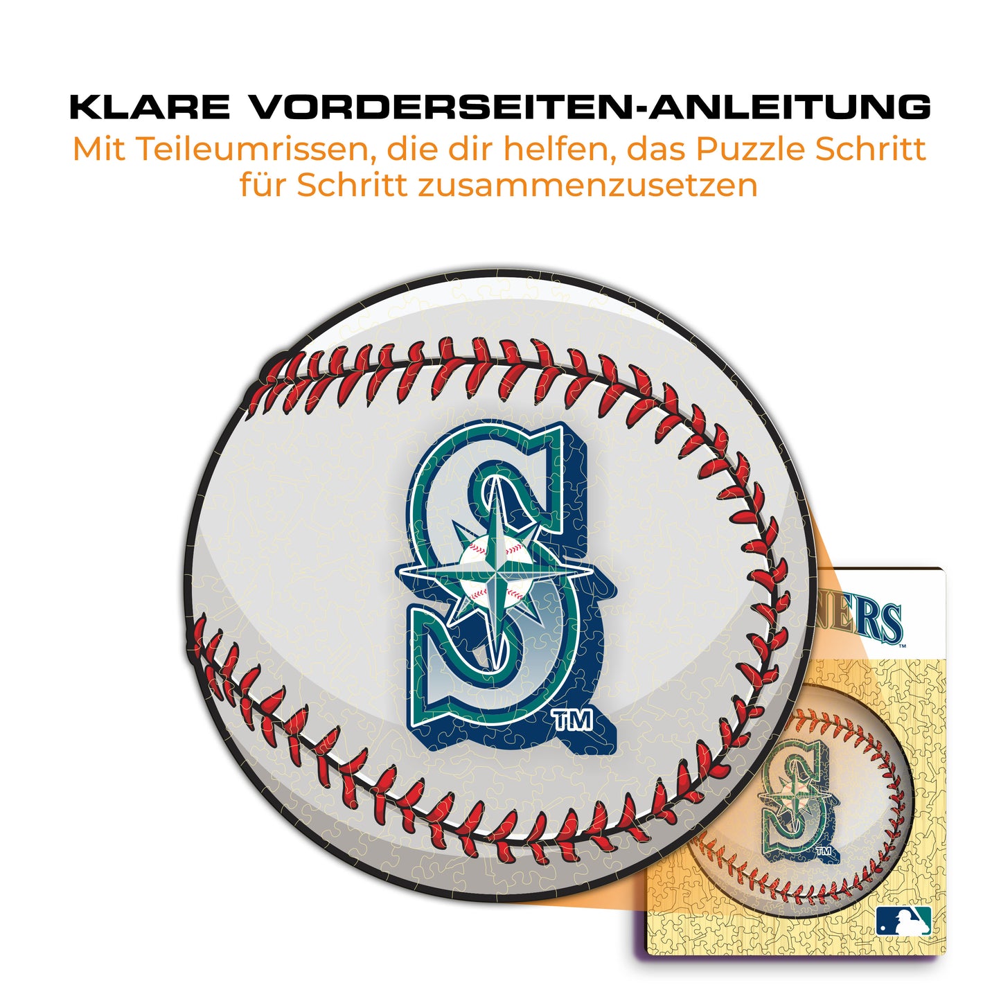 Seattle Mariners™ - Holzpuzzle