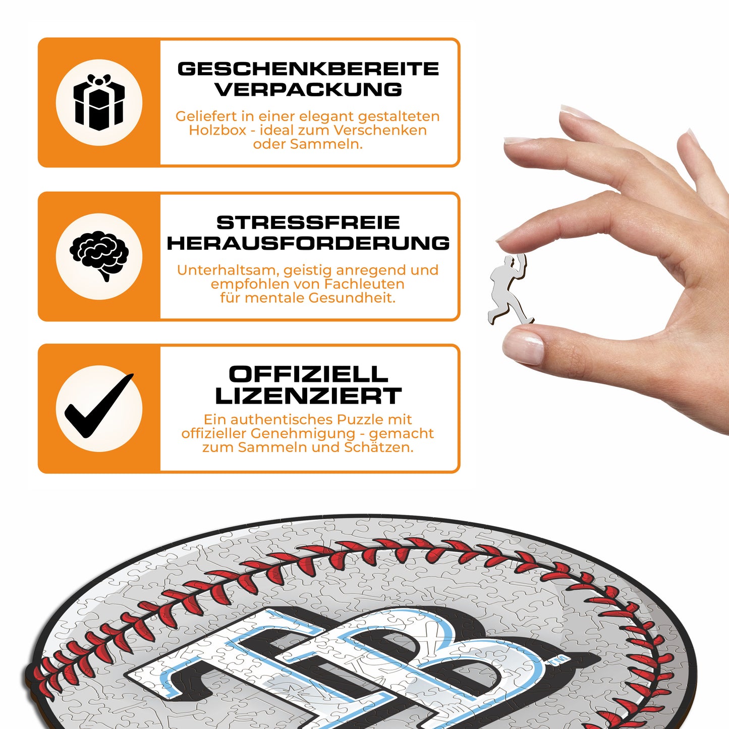 Tampa Bay Rays™ - Holzpuzzle