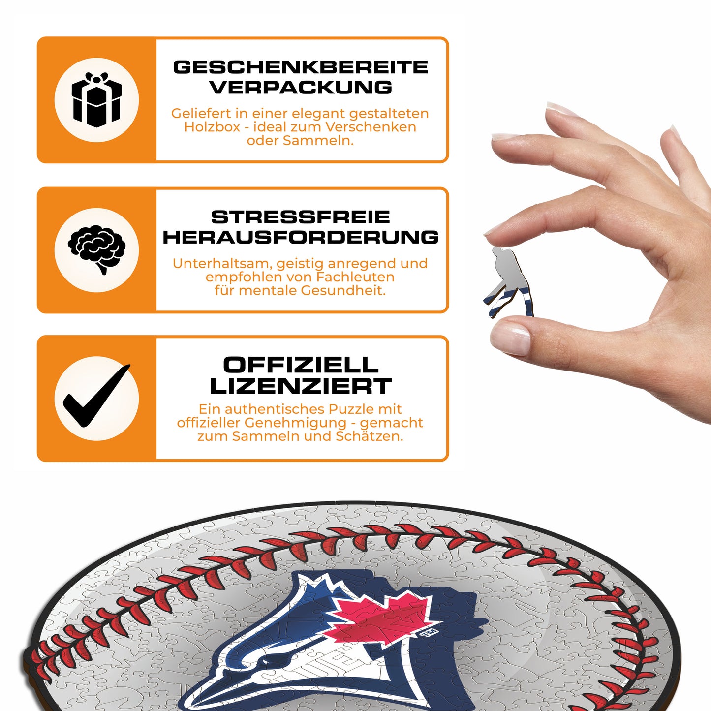 Toronto Blue Jays™ - Holzpuzzle