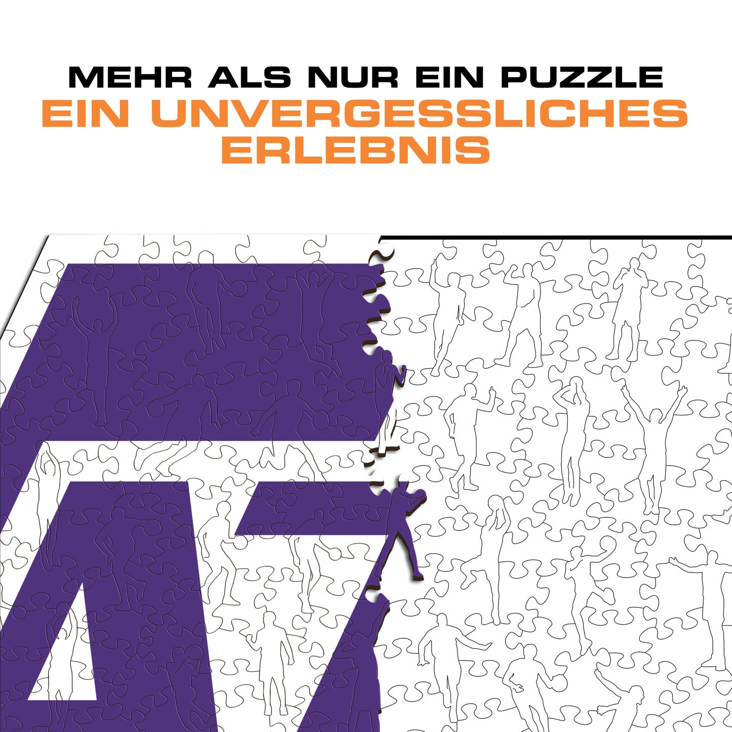 Utah Jazz™ - Holzpuzzle