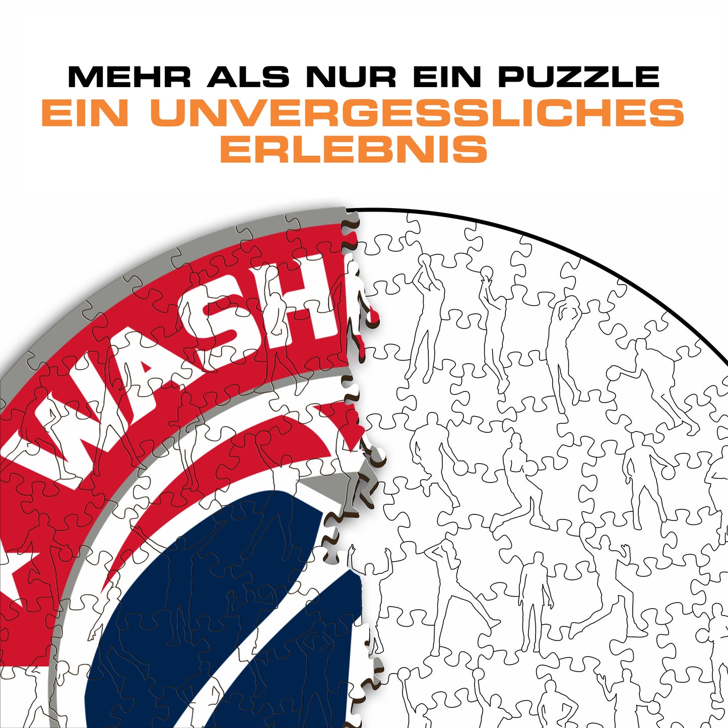 Washington Wizards™ Logo - Holzpuzzle