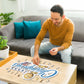 Oklahoma City Thunder™ 2025 NBA Champions - Holzpuzzle