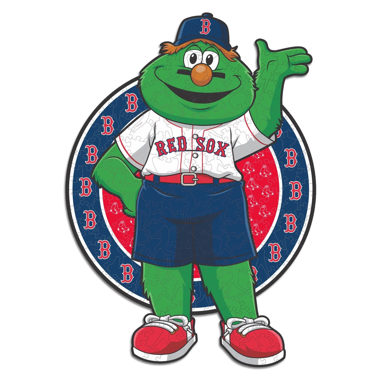Boston Red Sox™ Mascot - Holzpuzzle