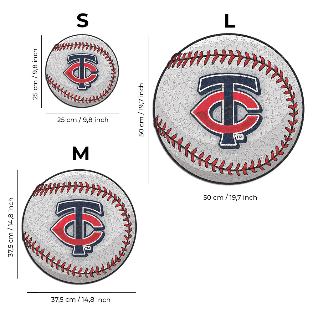Minnesota Twins™ - Holzpuzzle