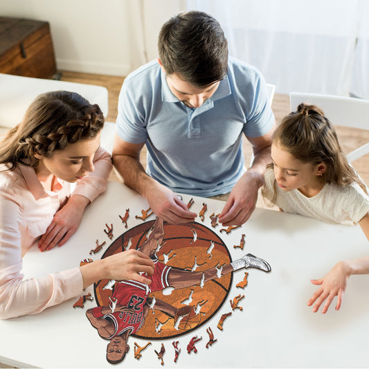 Michael Jordan - Holzpuzzle