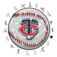Minnesota Twins™ - Holzpuzzle