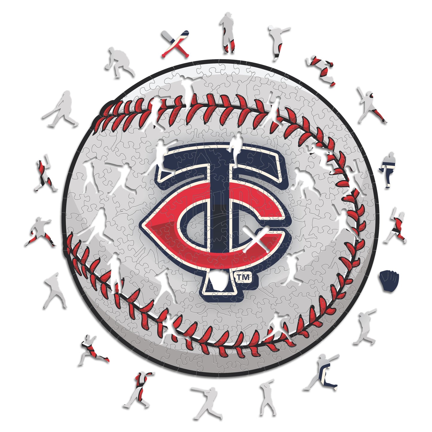 Minnesota Twins™ - Holzpuzzle