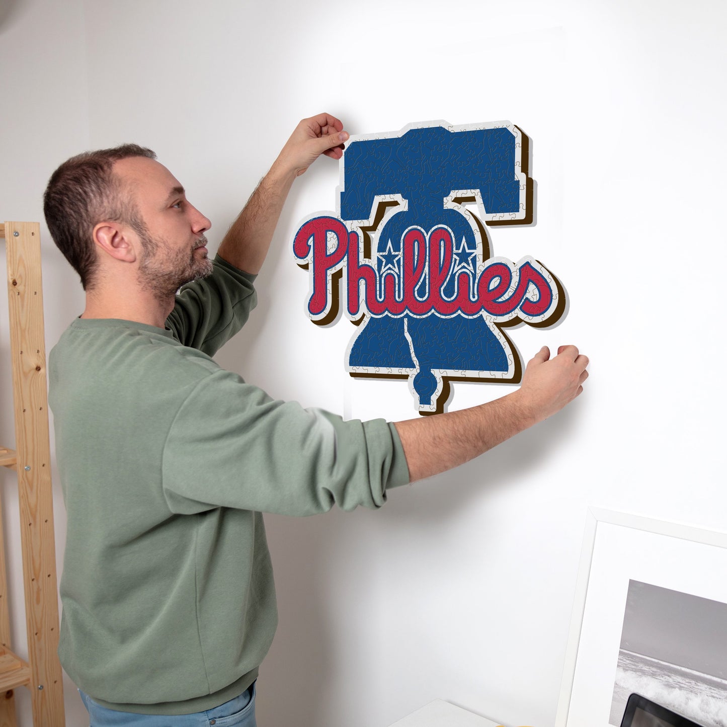 Philadelphia Phillies™ Logo - Holzpuzzle