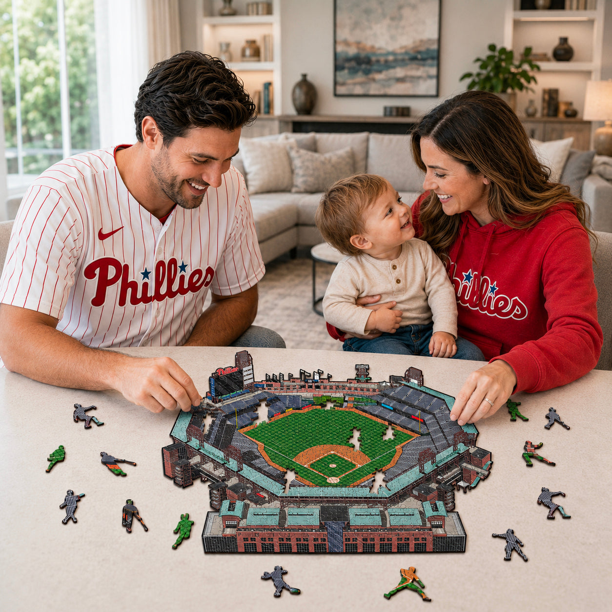 Philadelphia Phillies™ Citizens Bank Park - Holzpuzzle