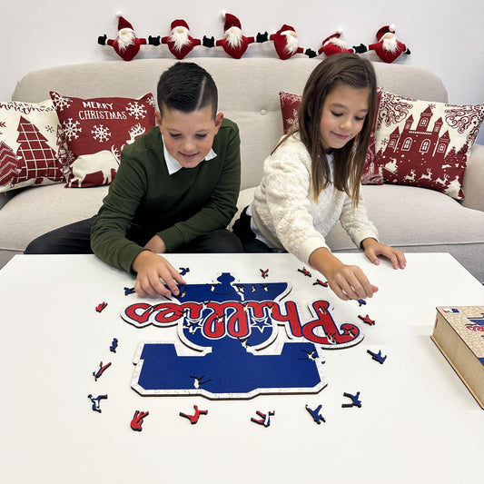 Philadelphia Phillies™ Logo - Holzpuzzle
