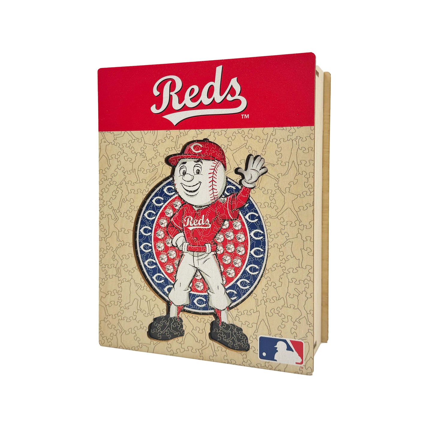 Cincinnati Reds™ Mascot - Holzpuzzle