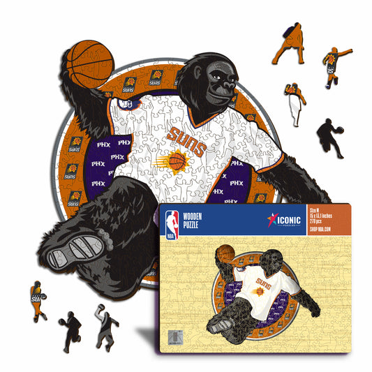 Phoenix Suns™ Maskottchen - Holzpuzzle