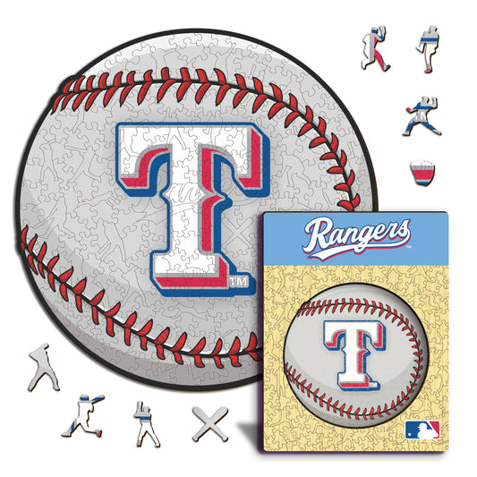Texas Rangers™ - Holzpuzzle