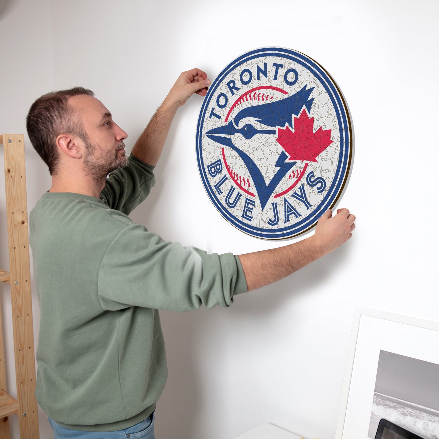 Toronto Blue Jays™ Logo - Holzpuzzle