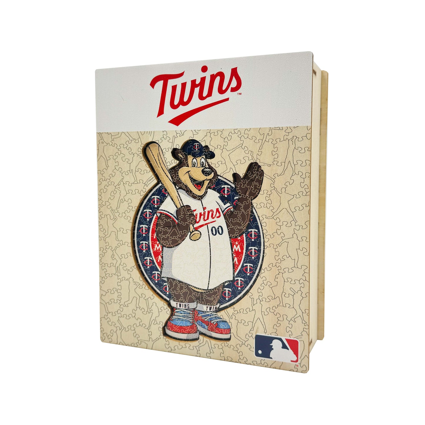 Minnesota Twins™ Mascot - Holzpuzzle